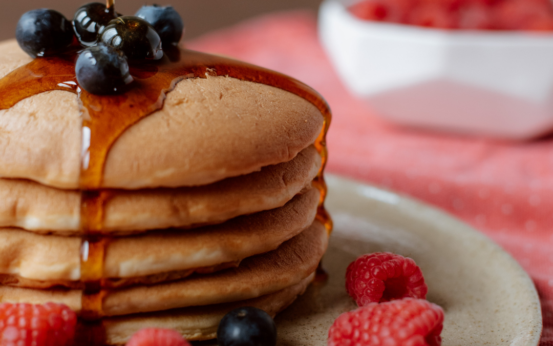 Pancakes Saludables con Avena Integral