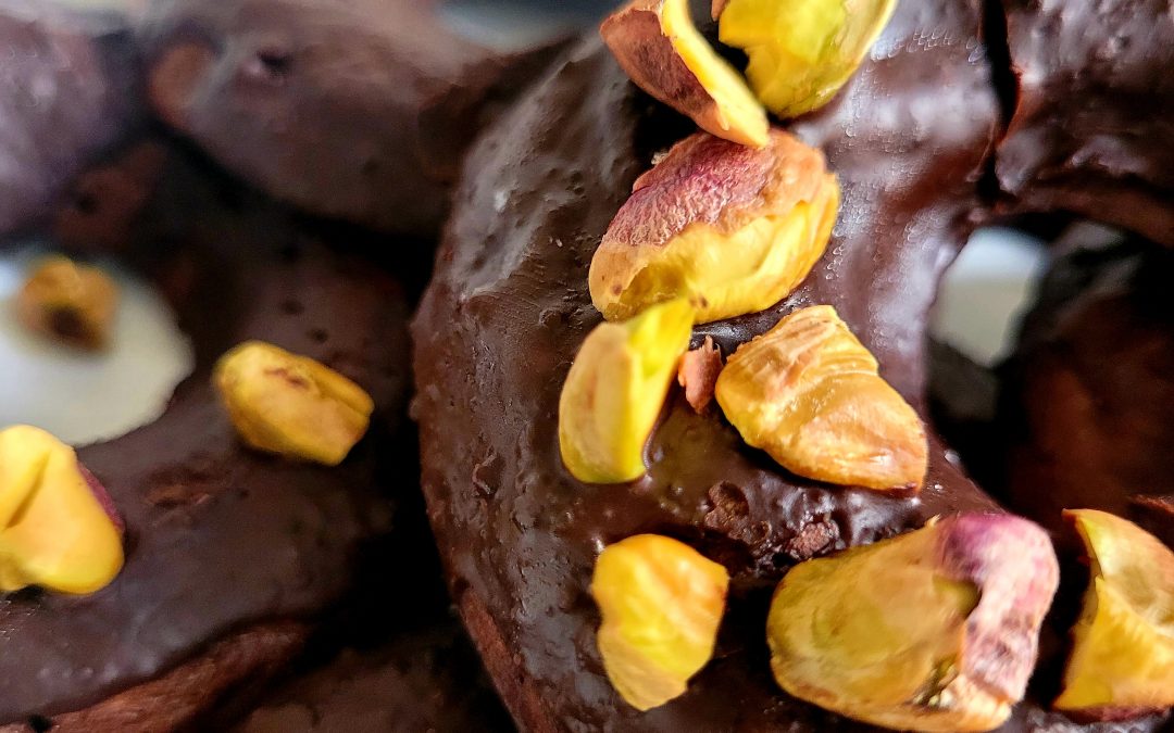 Donuts Saludables Cacao Pistacho