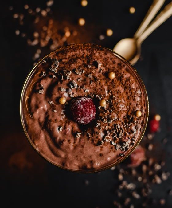 Mousse Veggie con Chocolate y Plátano